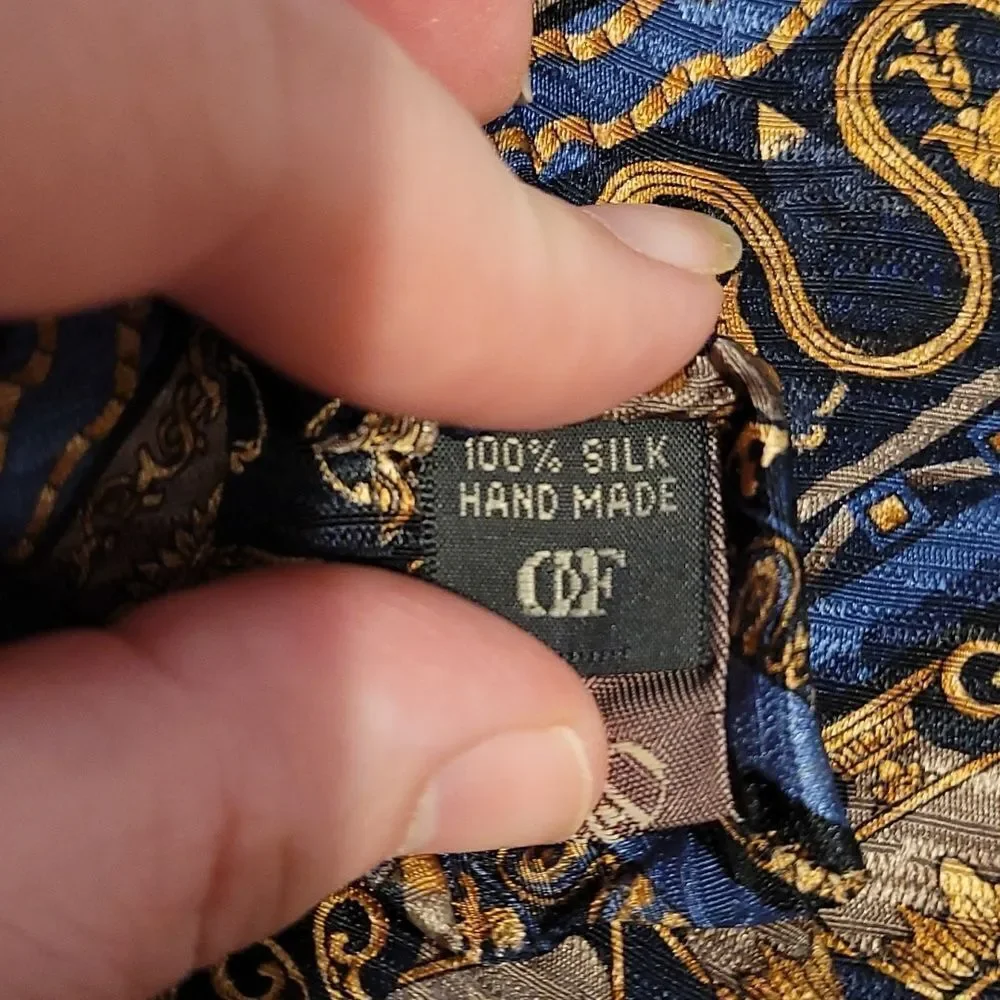 ‎Daniel De Fasson silk Neck tie